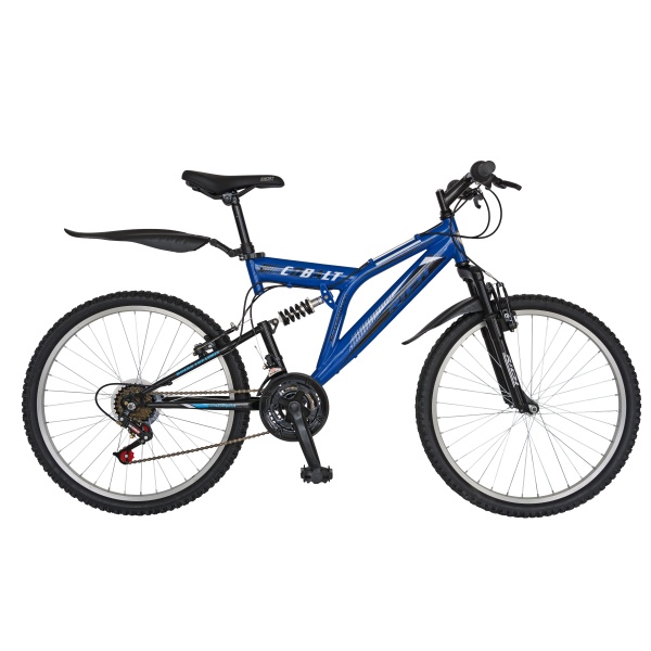 Bicicleta De Munte 24" R2449A Full Suspension Rich Albastru/Negru 33525671